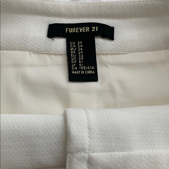 Ivory button down skirt - Picture 2 of 4